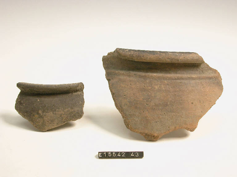 olla (frammento di) - cultura di Golasecca (secc. V/ IV a.C.)