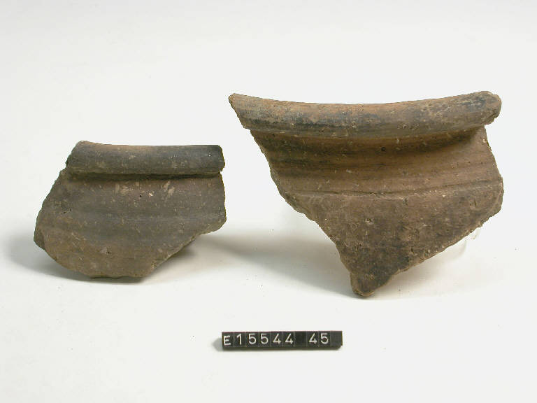 olla (frammento di) - cultura di Golasecca (secc. V/ IV a.C.)