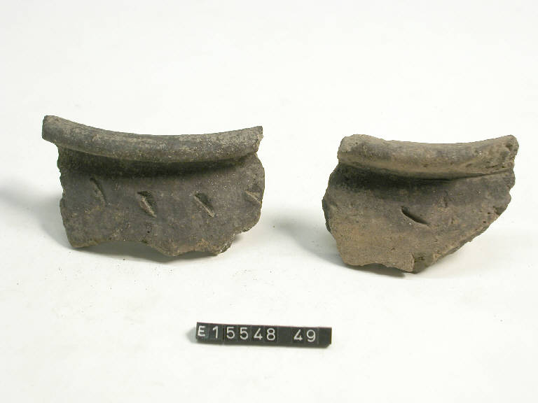 olla (frammento di) - cultura di Golasecca (secc. V/ IV a.C.)