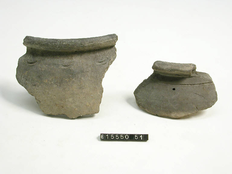 olla (frammento di) - cultura di Golasecca (secc. V/ IV a.C.)