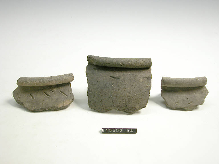 olla (frammento di) - cultura di Golasecca (secc. V/ IV a.C.)