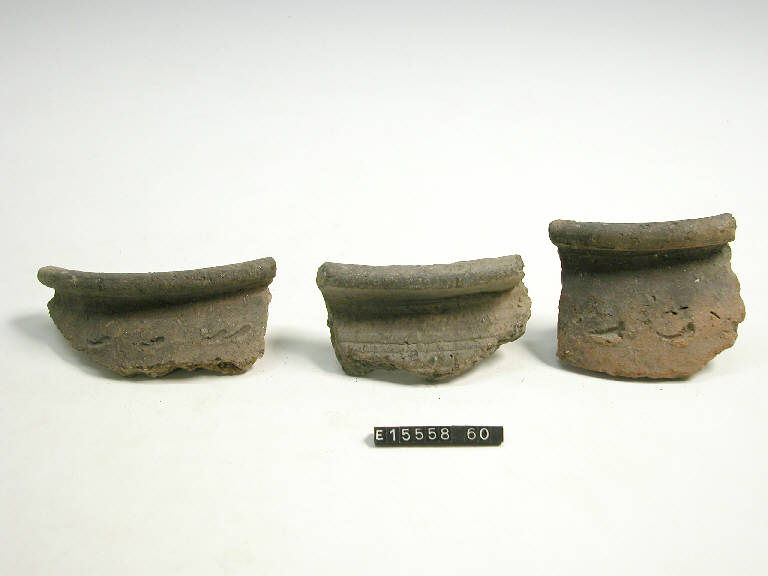 olla (frammento di) - cultura di Golasecca (secc. V/ IV a.C.)