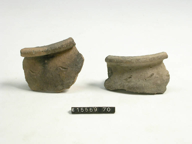 olla (frammento di) - cultura di Golasecca (secc. V/ IV a.C.)