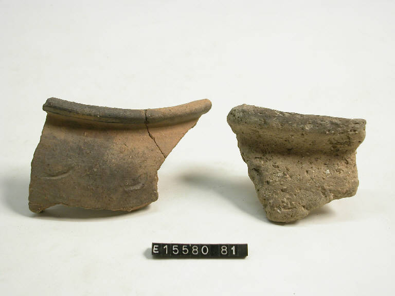 olla (frammento di) - cultura di Golasecca (secc. V/ IV a.C.)