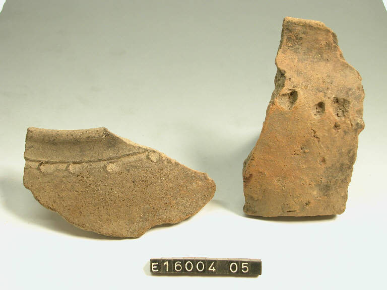 olla (frammento di) - cultura di Golasecca (secc. V/ IV a.C.)