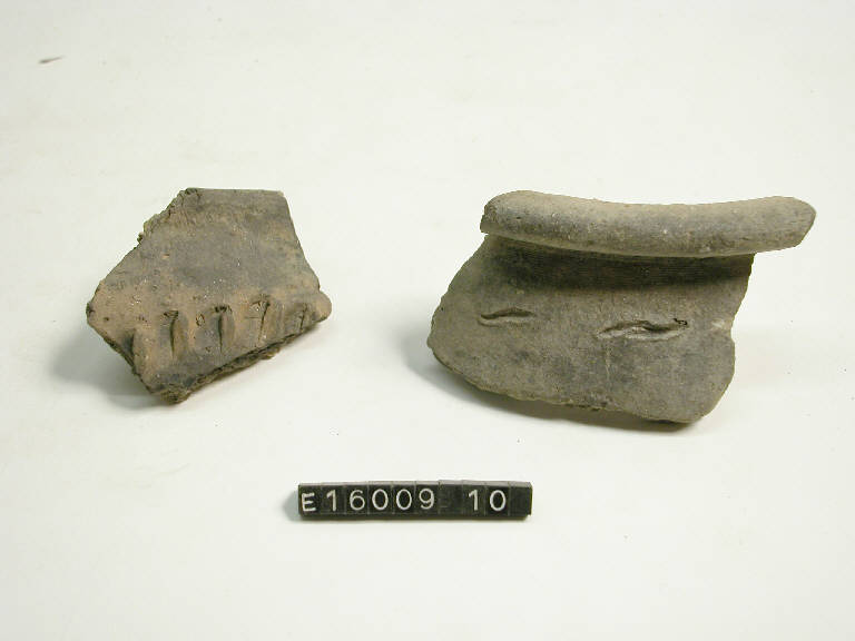 olla (frammento di) - cultura di Golasecca (secc. V/ IV a.C.)