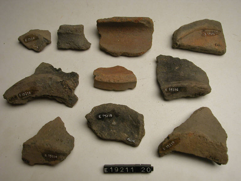 vaso (frammento di) - cultura di Golasecca (secc. V/ IV a.C.)