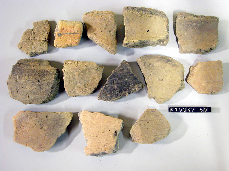 olla (frammento di) - cultura di Golasecca (secc. V/ IV a.C.)