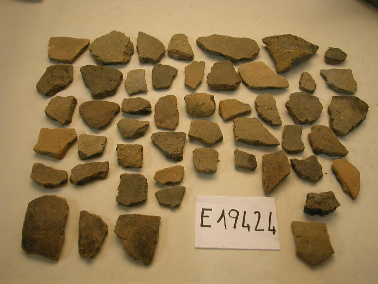 vasi (frammenti di) - cultura di Golasecca (secc. V/ IV a.C.)