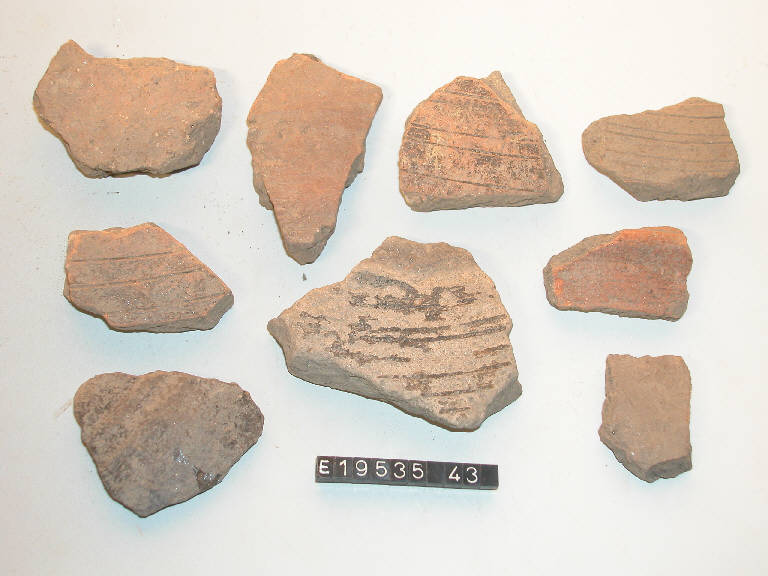 vaso (frammento di) - cultura di Golasecca (secc. IX/ IV a.C.)