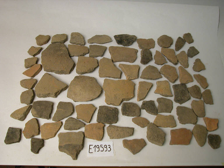 vasi (frammenti di) - cultura di Golasecca (secc. V/ IV a.C.)