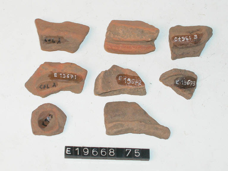 vaso (frammento di) - cultura di Golasecca (secc. V/ IV a.C.)