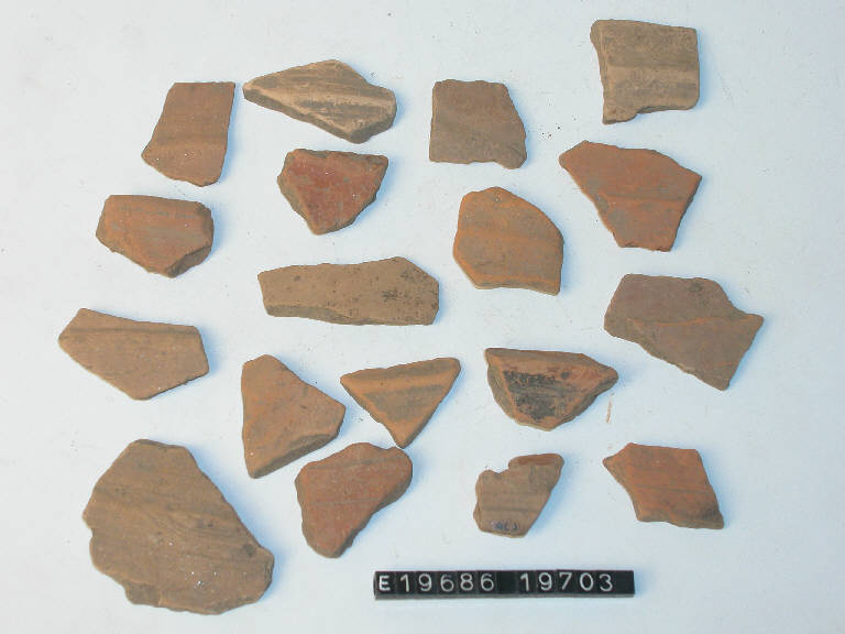 vaso (frammento di) - cultura di Golasecca (secc. VI/ V a.C.)