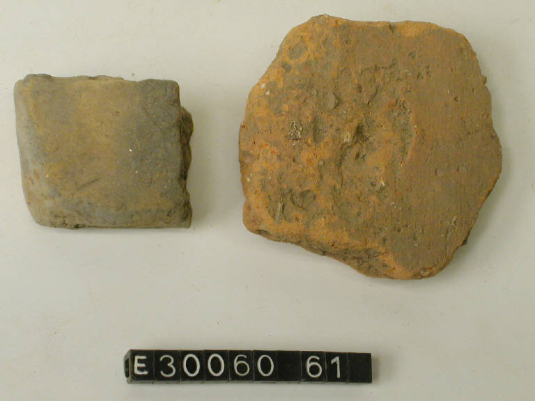 peso da telaio (frammento di) - cultura di Golasecca (secc. V/ IV a.C.)