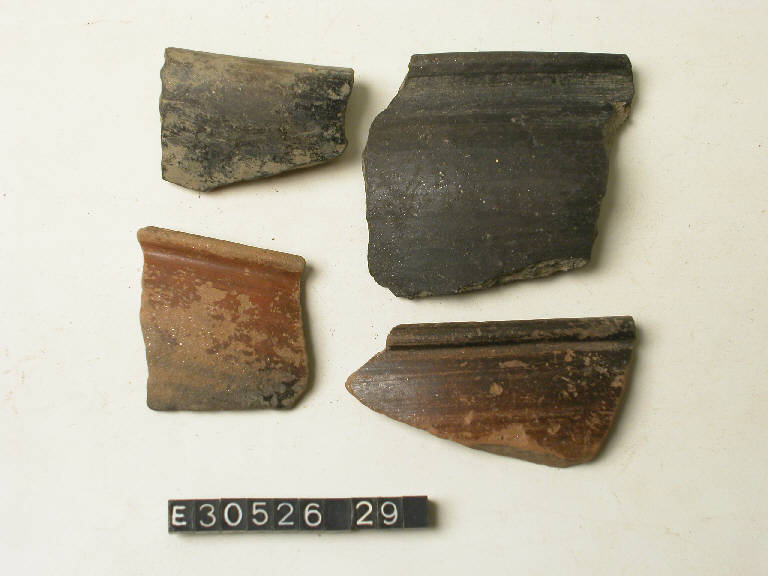 olla (frammento di), DE MARINIS / tipo A - cultura di Golasecca (secc. V/ IV a.C.)