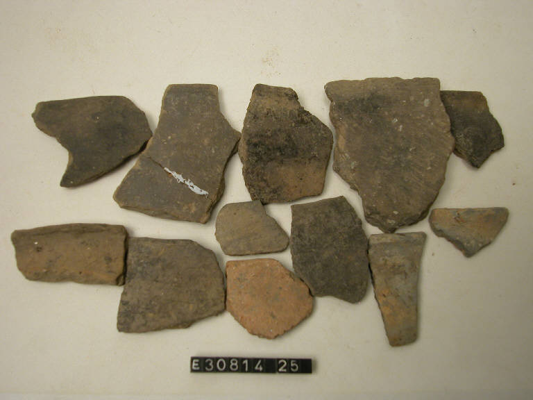 olletta (frammento di) - cultura di Golasecca (secc. V/ IV a.C.)