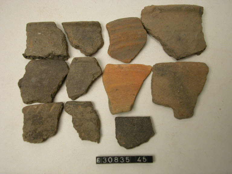 olletta (frammento di) - cultura di Golasecca (secc. V/ IV a.C.)