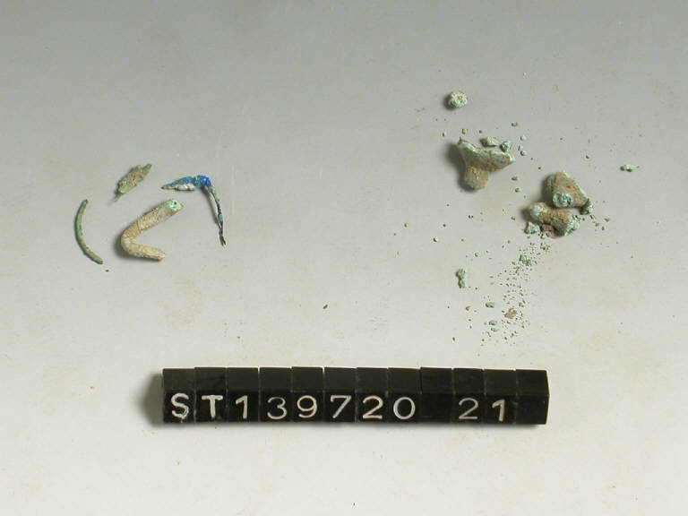 pendaglio a secchiello - cultura di Golasecca (secc. VI/ V a.C.)