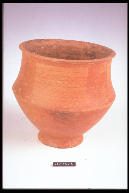 urna biconica - cultura di Golasecca (fine/inizio secc. VI/ V a.C.)