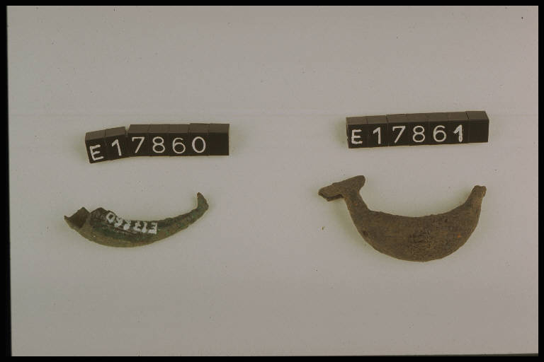 fibula a sanguisuga - Cultura di Golasecca (secc. VI/ V a.C.)