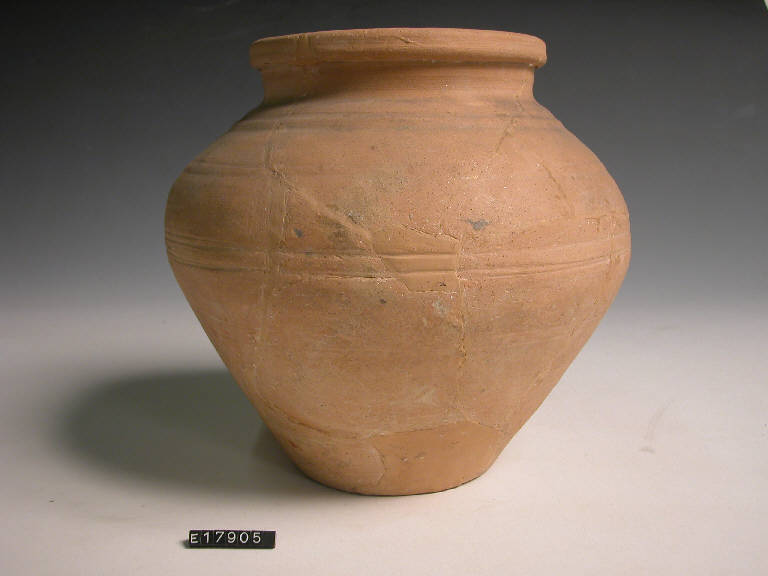 olla ovoide - Cultura di Golasecca (secc. V/ IV a.C.)
