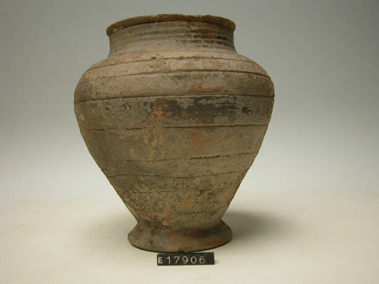 olla ovoide - Cultura di Golasecca (secc. V/ IV a.C.)