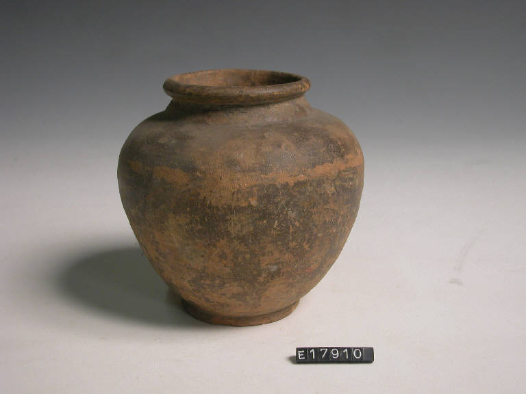 olla globulare - Cultura di Golasecca (secc. V/ IV a.C.)