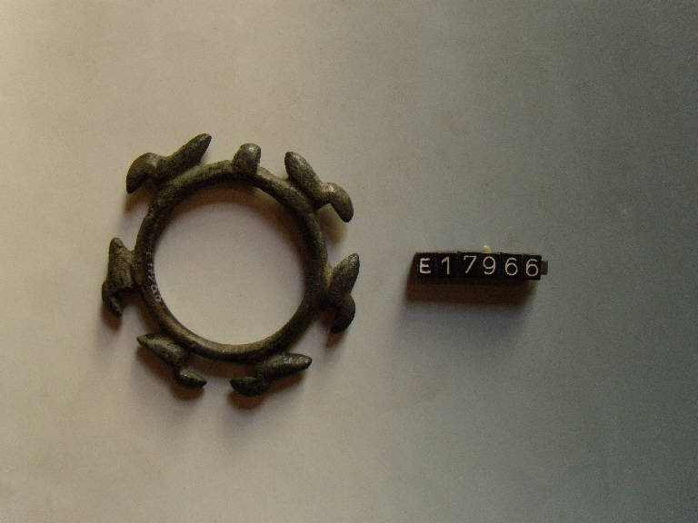 anello - Cultura di Golasecca (secc. V/ IV a.C.)