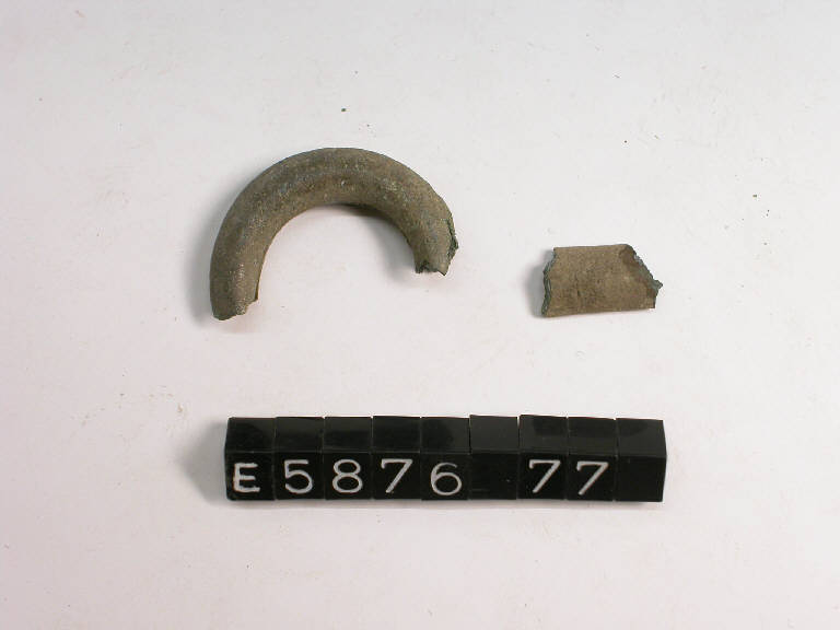 anello - cultura di Golasecca (secc. X/ IV a.C.)