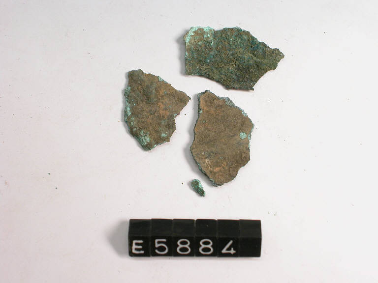 lamina - cultura di Golasecca (secc. X/ IV a.C.)