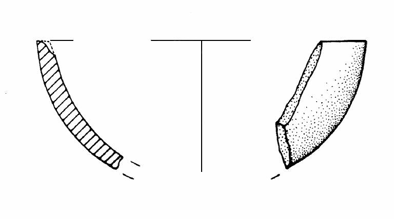 scodella emisferica (Bronzo Antico)
