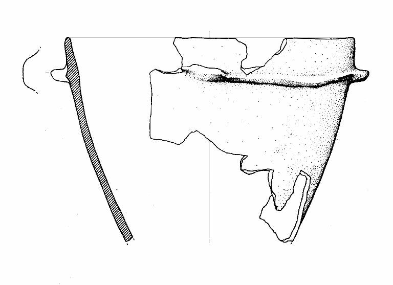 vaso troncoconico (Bronzo Antico)