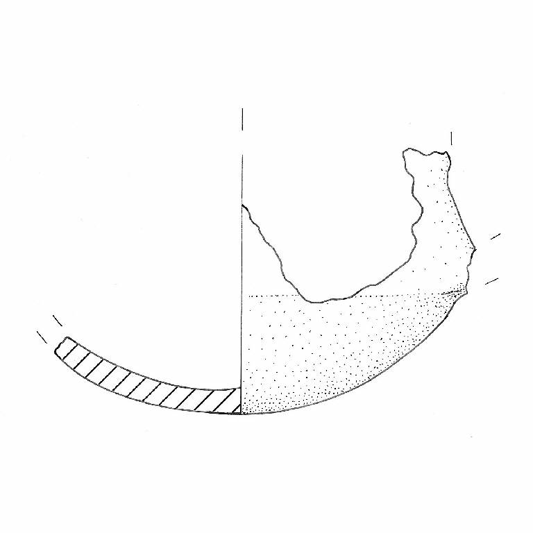 ciotola a calotta sferica (Bronzo Antico)