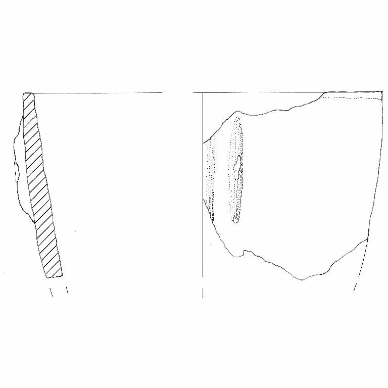 vaso troncoconico (Bronzo Antico II)