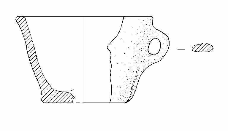 tazza troncoconica (Bronzo Medio I)