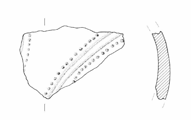 frammento decorato (Bronzo Medio I)