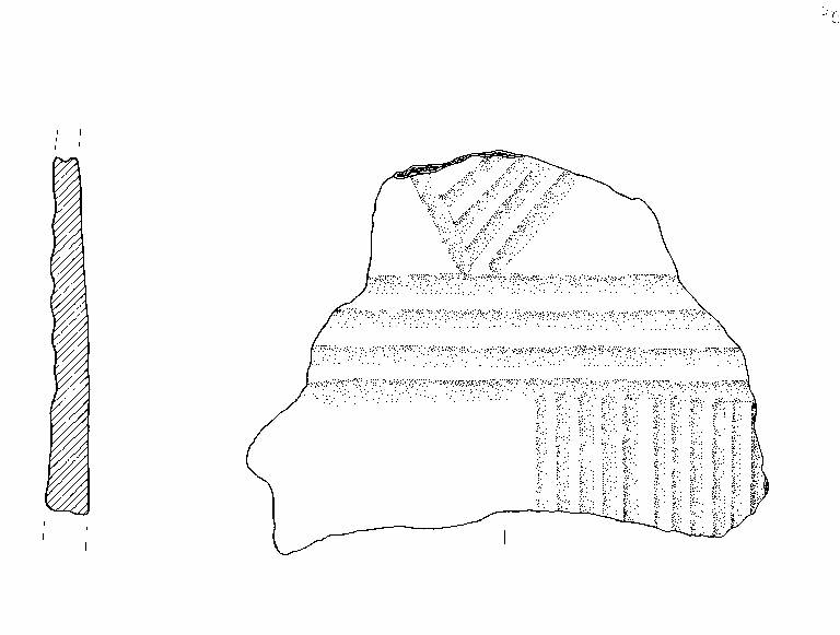 frammento decorato (Bronzo Medio I)