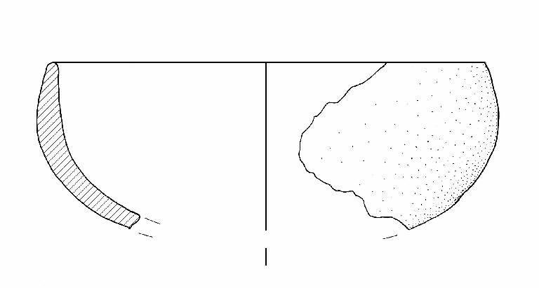 scodella a calotta (Bronzo Antico II)