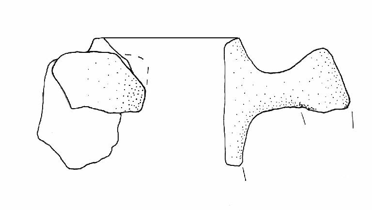 ansa a gomito (Bronzo Antico II)