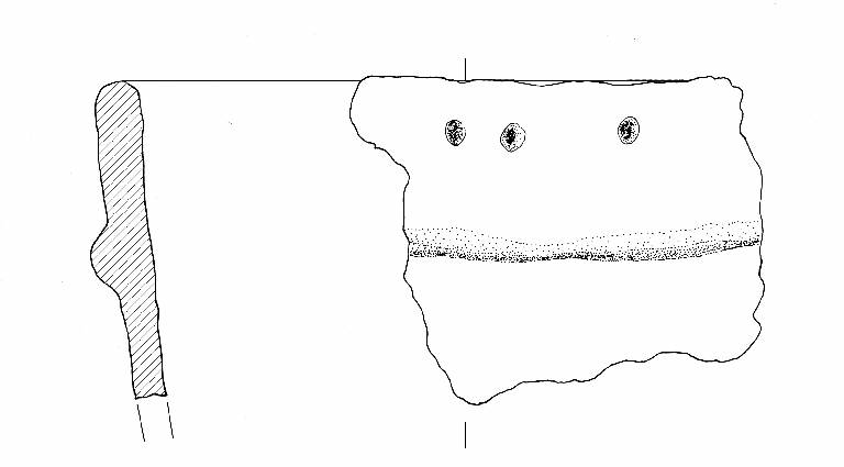 dolio con orlo multiforato (Bronzo Antico II)