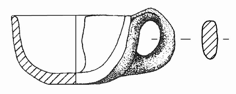 tazza globosa (Bronzo Antico IA)
