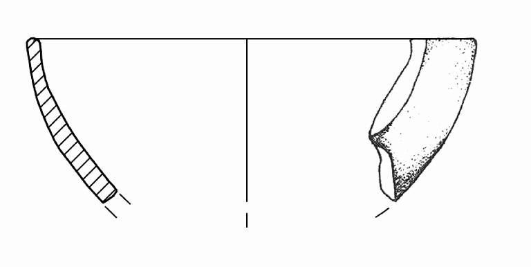 scodella a calotta (Bronzo Antico IA)