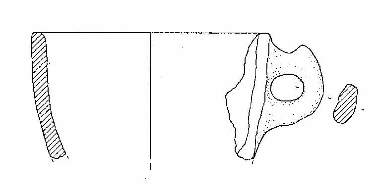 vaso troncoconico (Bronzo Medio)