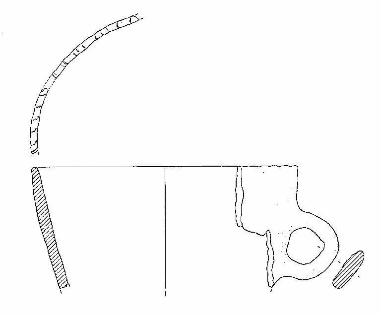 vaso troncoconico (Bronzo Medio)