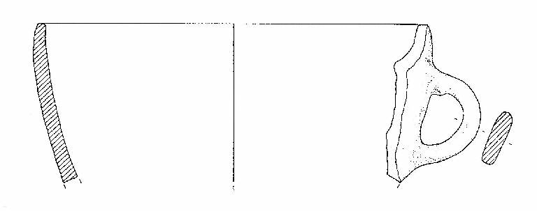 vaso troncoconico (Bronzo Medio)