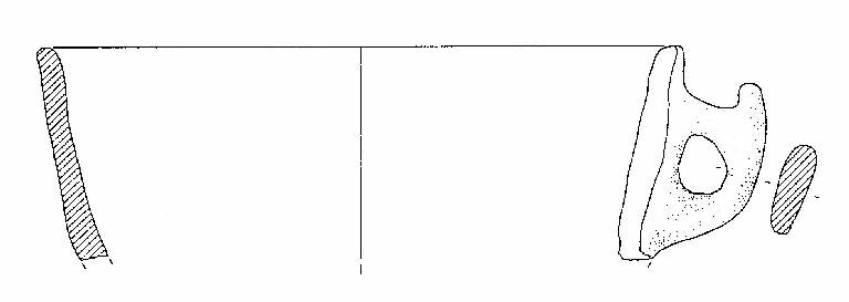 vaso troncoconico (Bronzo Medio)