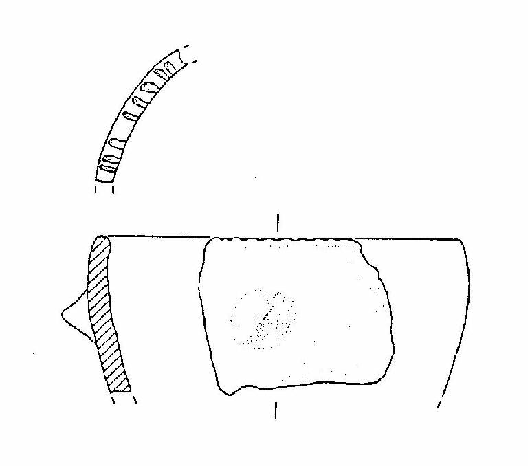 vaso troncoconico (Bronzo Medio)