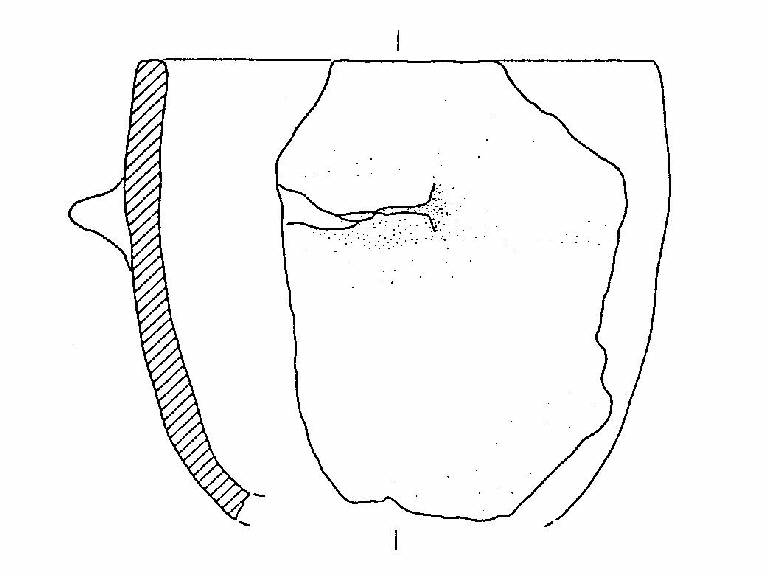 vaso troncoconico (Bronzo Medio)