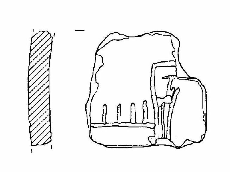 parete decorata (Bronzo Medio)