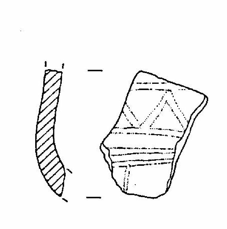 parete decorata (Bronzo Medio)